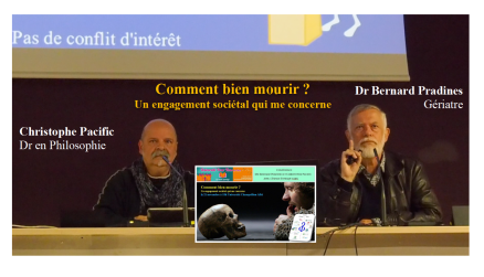 Christophe Pacific et Dr Bernard Pradines